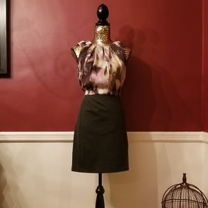 Rachel Roy Geometric Print Sheath Dress